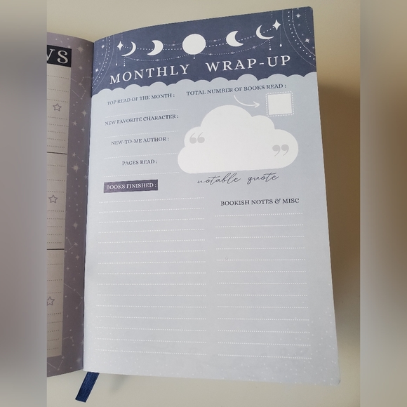 Reading planner owlcrate designed by @paperbackbones - Picture 5 of 7